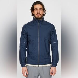Hillcity Insulated Blue Running Jacket (Size: Large)